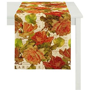 APELT 3039_95x95_30 tafelkleed ""3039 Floral"" ongeveer 95 x 95 cm, kleur 30, rood