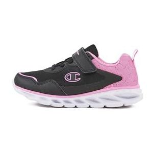 Champion Jongens meisjes Wave 2 G PS Low Sneakers, Nero/Roze (KK003), 30 EU, Nero roze Kk003, 30 EU