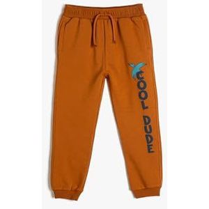 Koton Babyboys Basic Jogger Pocket Detail Trekkoord Geborsteld Binnenkant Katoen Sweatpants, bruin (517), 9-12 Monate