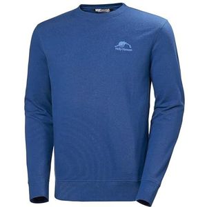 Helly Hansen Heren Nord Graphic Crew Sweatshirt, 607 Diepe Fjord, S