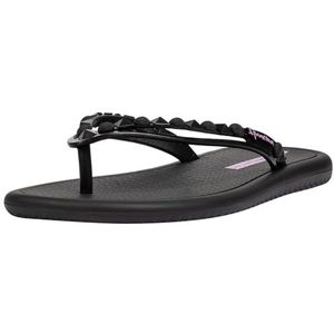 Ipanema Dames MEU SOL AD Flipflop, zwart/lila, 38 EU, Zwart Lila, 38 EU