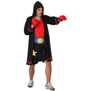Atosa 59361 Kostuum Boxer Man XL Rood - Carnaval, Heren