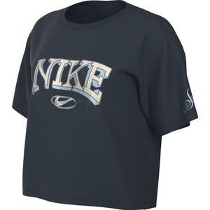 Nike - Dames-T-shirt - Katoen - Losse Pasvorm