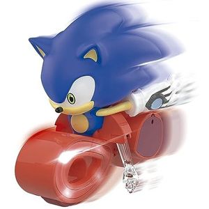 NincoRacers - Sonic RC Drive de snelste egel aller tijden, voertuig met ledlampen, kantelt om op volle snelheid te draaien, aanbevolen voor kinderen vanaf 6 jaar (NT10054)