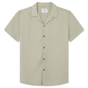 Springfield hemd, licht kaki, S