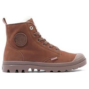 Palladium - Pampa Hi Zip Wl - Dames Sneakers - Zwart - Nubuck - Synthetische Wol