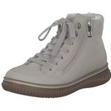 Rieker - Veterlaarsjes - Ecru - Imitatieleer - Uitneembare Zool