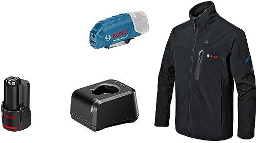 Bosch GHJ 12+18V XA 3XL Kit Accu verwarmde jas in Doos