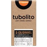 Tubolito S-Tubo CX/Gravel 700 x 30-47mm, 42mm Presta ventiel, Oranje