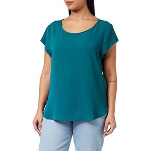 ONLY dames T-Shirt Onlvic S/S Solid Top Noos Ptm, Deep Teal, 40