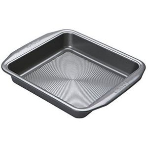 Circulon Momentum koolstofstaal vierkante taart tin, 29cm x 25cm, grijs