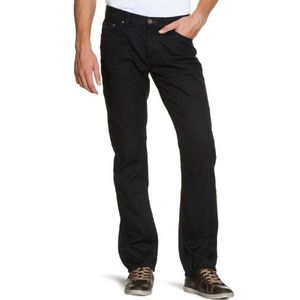 Tommy Hilfiger Heren Jeans 887807087/MERCER PURE BLACK, Straight Fit (rechte pijp), zwart (Pure Black-eur)., 33W x 32L