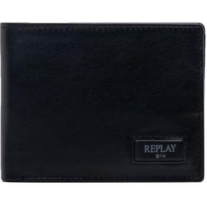 Replay Heren FM5321 reisaccessoire-portemonnee, 0098 zwart, 0098 Zwart, L 13 X H 10 CM