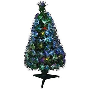 Autur de Minuit 5SAF163MC kerstboom New York, glasvezel, 80 leds, kunststof, meerkleurig (63 MC)