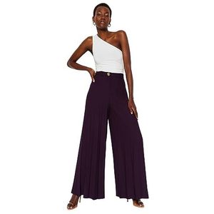 Trendyol Vrouw Broeken, Pruim, 60