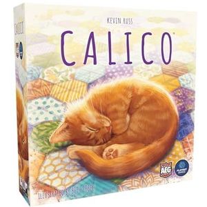 Alderac Entertainment Group , Calico , Board Game , 1 to 4 Players , Ages 10+ , 30 to 45 Minute Playing Time, Multicolour, 23.88 x 23.88 x 7.11 cm