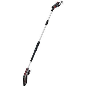 AL-KO Accusnoeier CSA 1820, 18 V Li-Ion accu, 20 cm raillengte, 3,7 m/s kettingsnelheid, 125 graden hoekinstelling, zwart-zilver