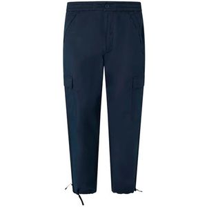 Pepe Jeans Heren ontspannen rechte cargo broek broek, blauw (Dulwich blauw), 38W, Blauw (Dulwich Blue), 38W