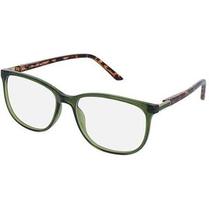 ELLE Women's Optical Prescription Eyewear Frames, groen, 54 (M), groen, 54 (M)