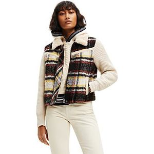 Truckerjack - Geruite Wol - Tussenjas - Met Schapenvacht - Regular Fit