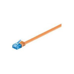 Microconnect V-UTP6A01O-FLAT netwerkkabel 1m Cat6a U/UTP (UTP) oranje