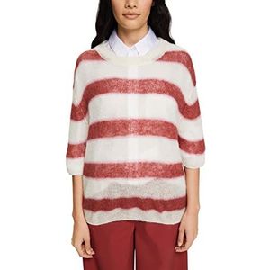 ESPRIT Dames 092EE1I320 trui, 112/UFF White 3, S