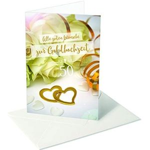 Ik wens je wat/gouden bruiloft/alle goede wensen/witte rozen