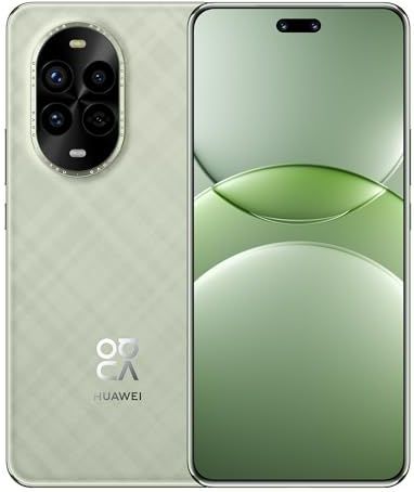 HUAWEI nova 13 Pro Smartphone, 12GB+512GB, 60 MP Front Ultra Portrait Dual Camera, 50 MP Adjustable Aperture Camera, AI Best Expression, 100 W HUAWEI SuperCharge Turbo, 5000 mAh-batterij, Loden Groen