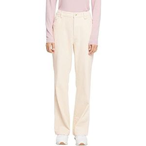 ESPRIT Cord-broek met wijde pijpen in mix-and-match-stijl, off-white, 32W x 30L