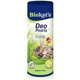 Biokat's Deo Pearls Spring - Geparfumeerde strooiseltoevoeging, voor frisheid en vaste strooiselklonten in de kattenbak - 1 blikjes (1 x 700 g)
