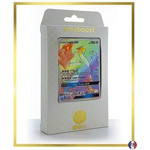 Lugia-GX 227/214 Shiny Rainbow - Ultraboost X Soleil & Lune 8 Tonnerre Perdu - Doos met 10 Franse Pokemon kaarten