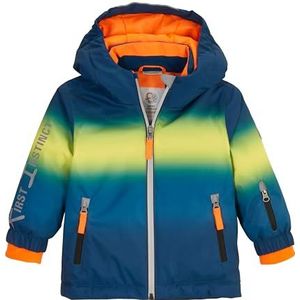 first instinct by killtec Kind Ski-jack/functioneel jack met capuchon en sneeuwvanger FISW 37 MNS SKI JCKT, dunkel ozean, 86/92, 42540-000