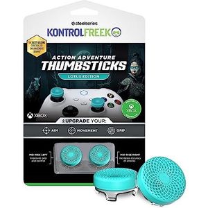 KontrolFreek Action Lotus Thumbsticks - Teal Clear - (Xbox)