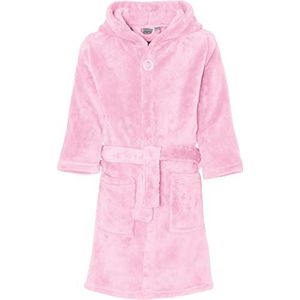 Playshoes Uniseks fleece badjas voor kinderen ochtendjas, roze, 134/140 cm