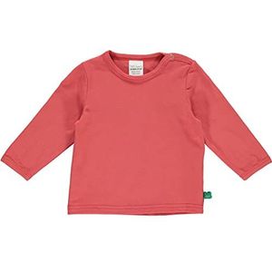 Fred's World by Green Cotton Alfa L/S T Baby T-shirt meisjes, Cranberry, 98