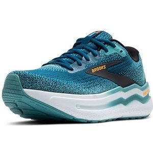 Brooks Ghost Max 2 Herensneakers, 41 EU, Moroccan Blue Aqua Orange Pop, 41 EU