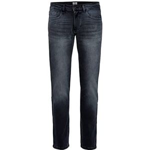 camel active Jeans heren slim fit Jeans Hose Madison,Dunkelblau (Night Blue),40W / 30L