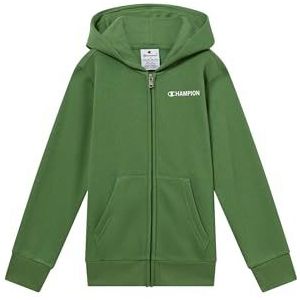Champion Legacy Boys, Graphic Full Zip Hoodie, L, Groen, Groen, L