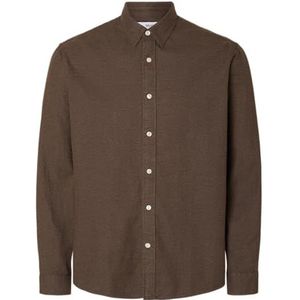 Selected - Noah Regular Fit - Overhemd - Lange Mouwen - 100% Biologisch Katoen