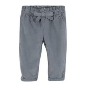Gocco Lange micro-broek met strik, groen, voor baby's, Groenachtig