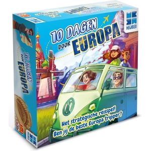10 Dagen Door Europa - Bordspel met Strategie - Reizen - Spelletjes Voor Kinderen