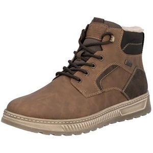 Rieker Heren 37005 Sneaker High, bruin, 40 EU, bruin, 40 EU