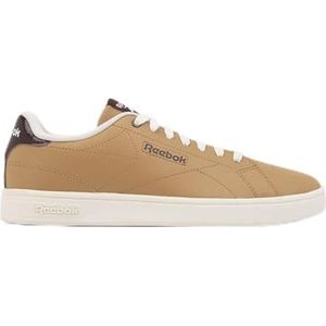 Reebok Unisex Court Clean sneakers, Camel/Blackcherry/Chalk, 36,5 EU, camel blackcherry krijt, 36.5 EU
