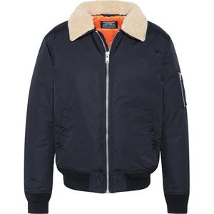 Schott NYC Bombers Schott Airkraft2 bontkraag marinebeige, Blauw, XXL