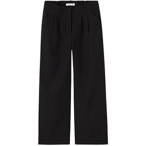 NAME IT Nkfsusie Wide Pant Noos broek voor meisjes, zwart, 158 cm