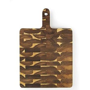 Excelsa Real Wood Snijplank/dienblad, rechthoekig, acacia, 44,5 x 30 cm