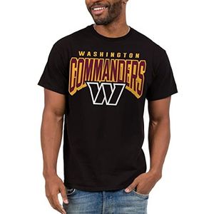Junk Food Clothing x NFL - Washington Commanders - Bold Logo - Unisex Adult Short Sleeve Fan T-Shirt for Men and Women - Size XX-Large