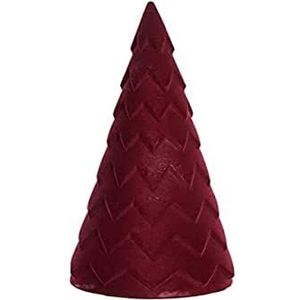 Dkd Home Decor Kerstboom gevlokt polyester MDF (13 x 13 x 34,5 cm)