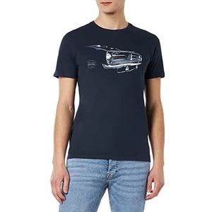 Teddy Smith T- Cars MC T-shirt, Total Navy, S Heren