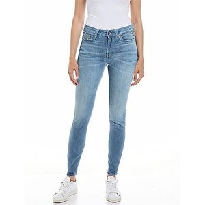 Replay Luzië Skinny fit Jeans voor dames, 009, medium blue., 23W x 28L